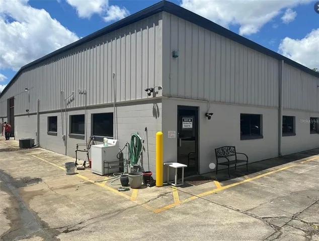 a view of a house with patio