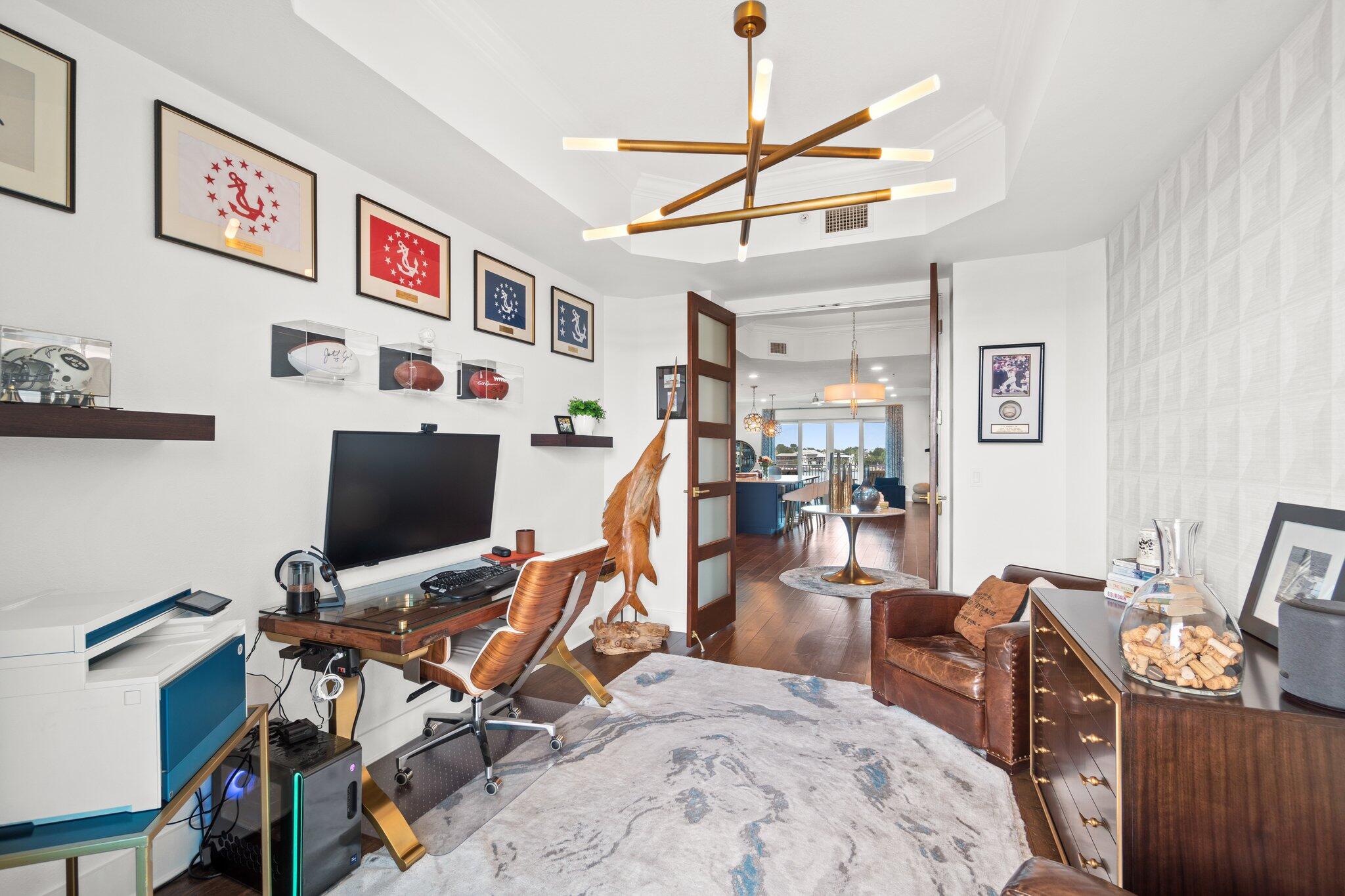 211 Durango Road, Unit 311 Destin, FL 32541 - Photo 36 of 71 a view of a workspace with furniture and a window