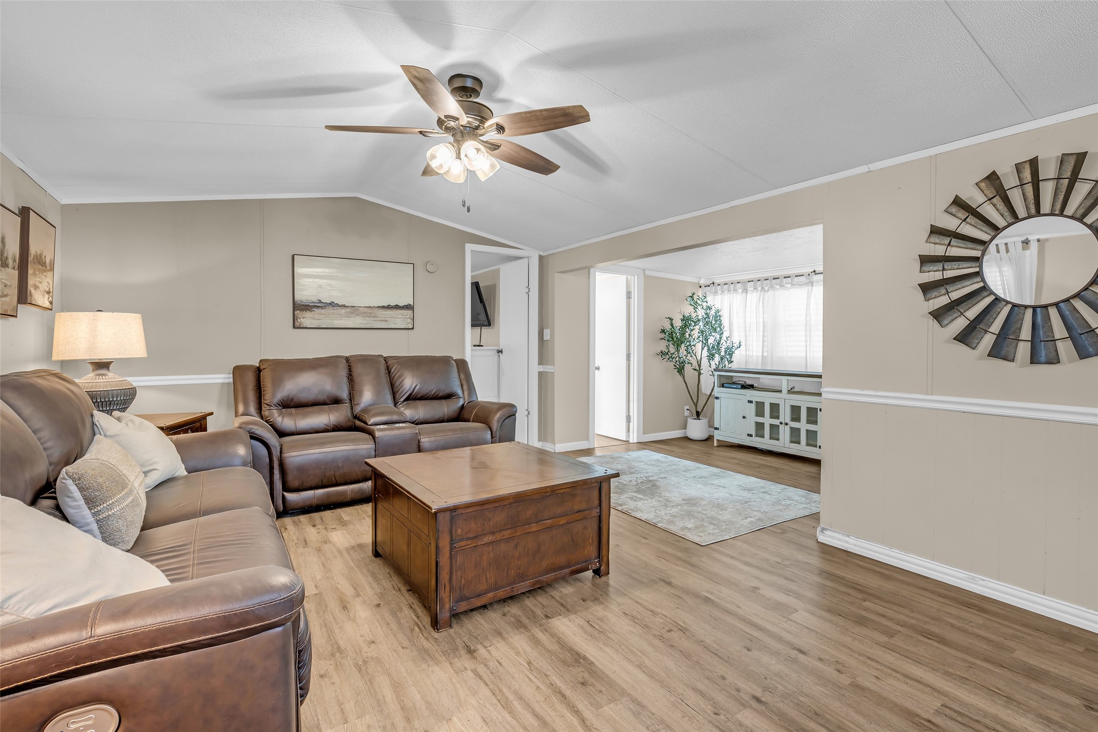 188 Chrissy Lane Trinity, TX 75862 - Photo 7 of 25 a living room with furniture and a wooden floor