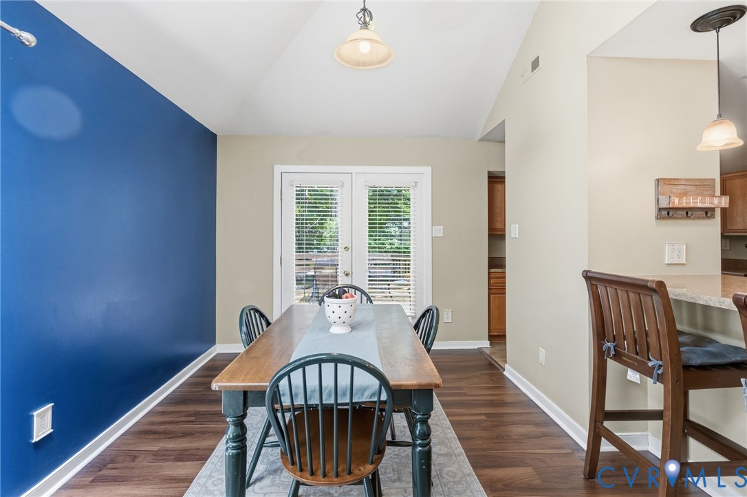 5613 Woods Walk Road Midlothian, VA 23112 - Photo 7 of 28 Dining room has access to the rear deck.