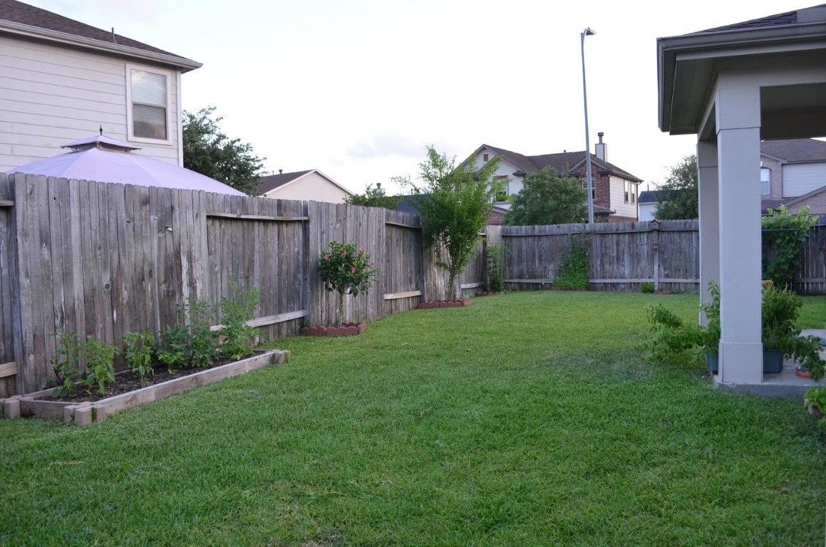 3302 Legends Landing Drive Spring, TX 77386 - Photo 46 of 48 a view of a backyard with plants