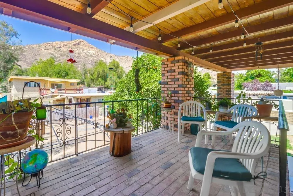 12718 Willow Road Lakeside, CA 92040 - Photo 18 of 46 a view of a balcony with chairs