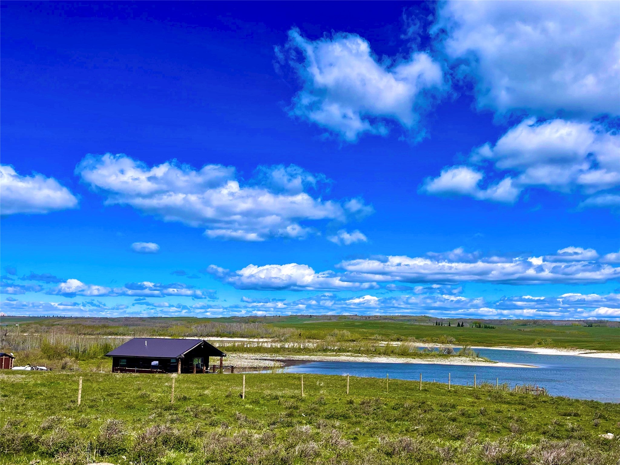 36 South Shore Road Babb, MT 59411 - Photo 3 of 21 Water view featuring rural landscape