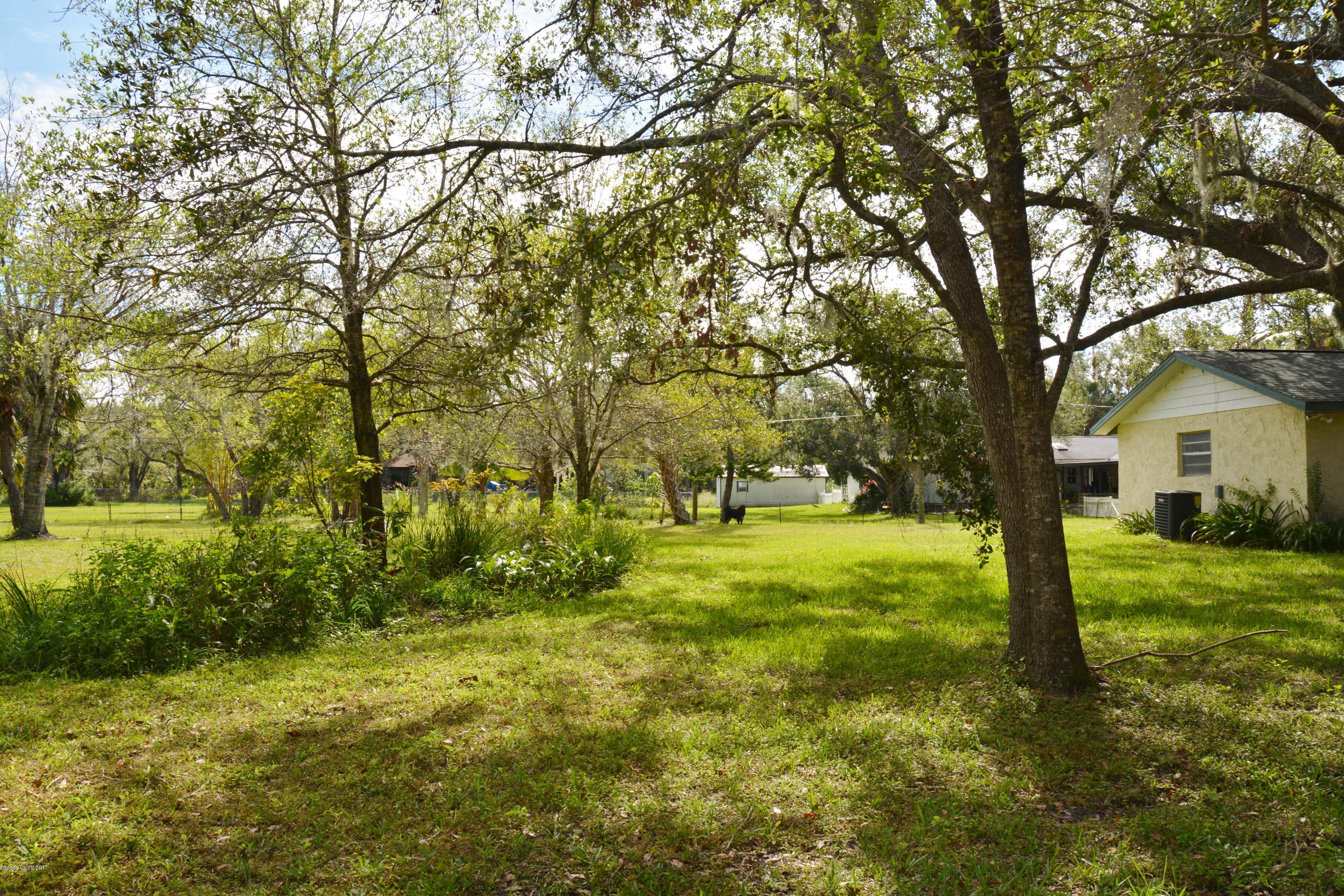 1615 Harlock Road Melbourne, FL 32934 - Photo 37 of 50 Yard - looking south