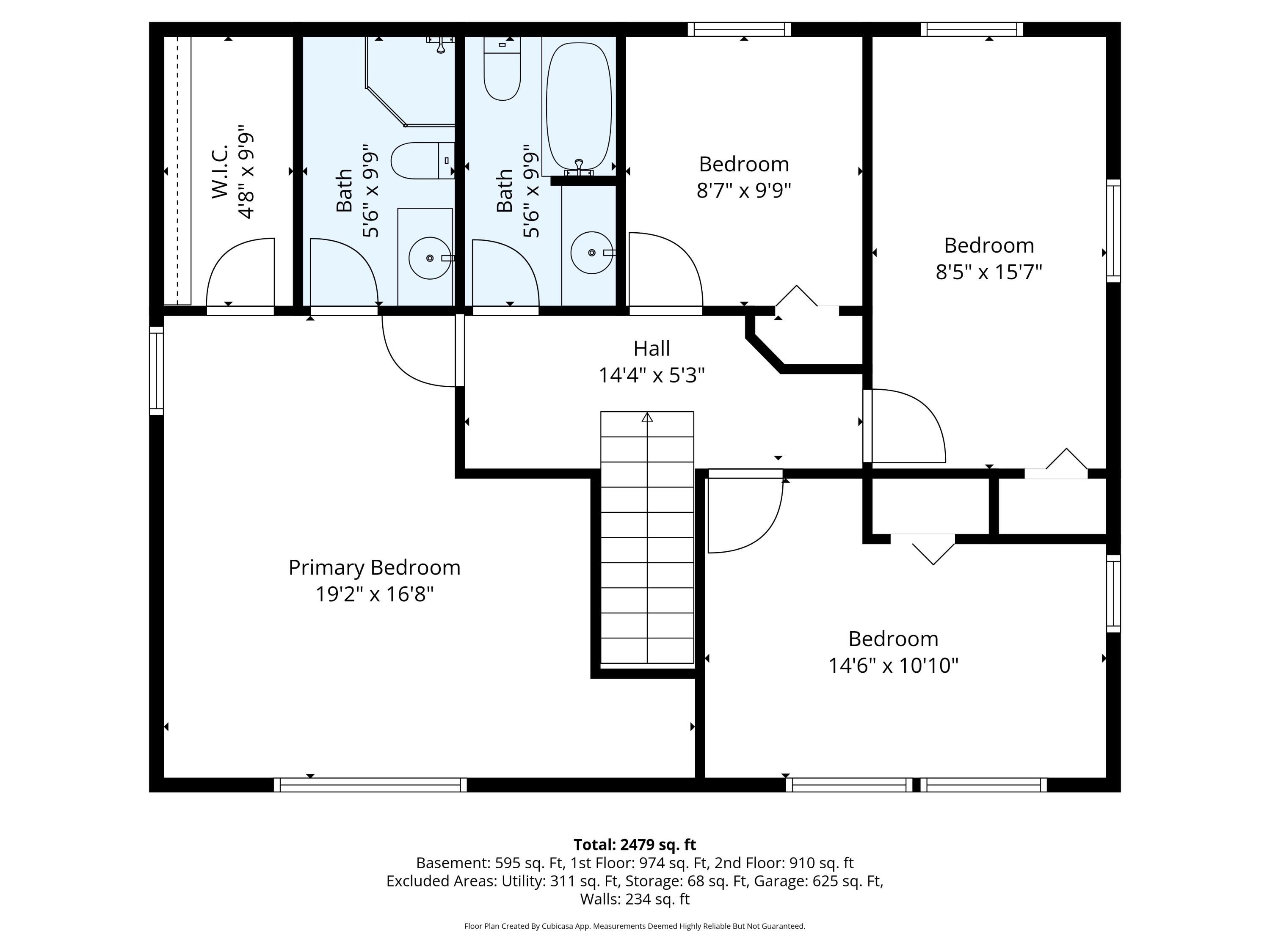 891 Garland Road Winslow, ME 04901 - Photo 68 of 69 Floor Plan - Second
