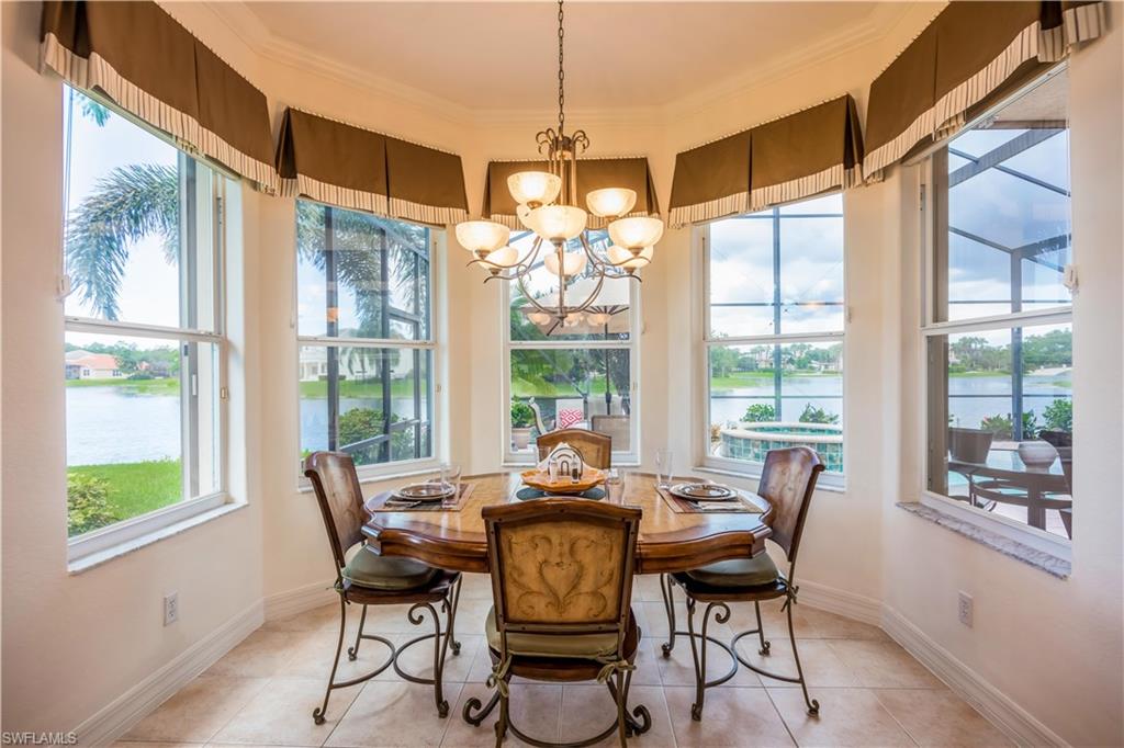 2131 Khasia Point Naples, FL 34119 - Photo 8 of 25 Eat-in Kitchen with Lake Views