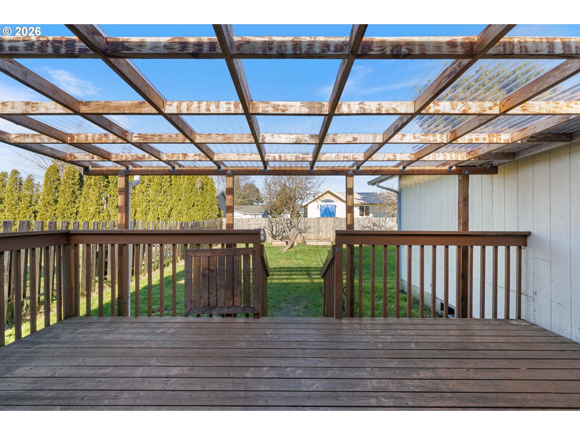 3500 Hawthorne Lane Tillamook, OR 97141 - Photo 28 of 35 a view of deck with wooden floor