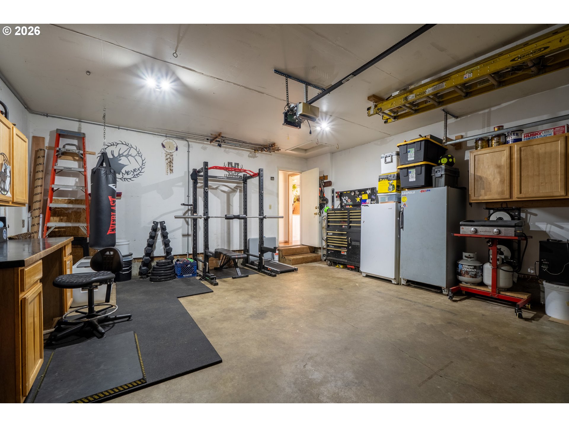 3500 Hawthorne Lane Tillamook, OR 97141 - Photo 35 of 35 a view of a room with gym equipment