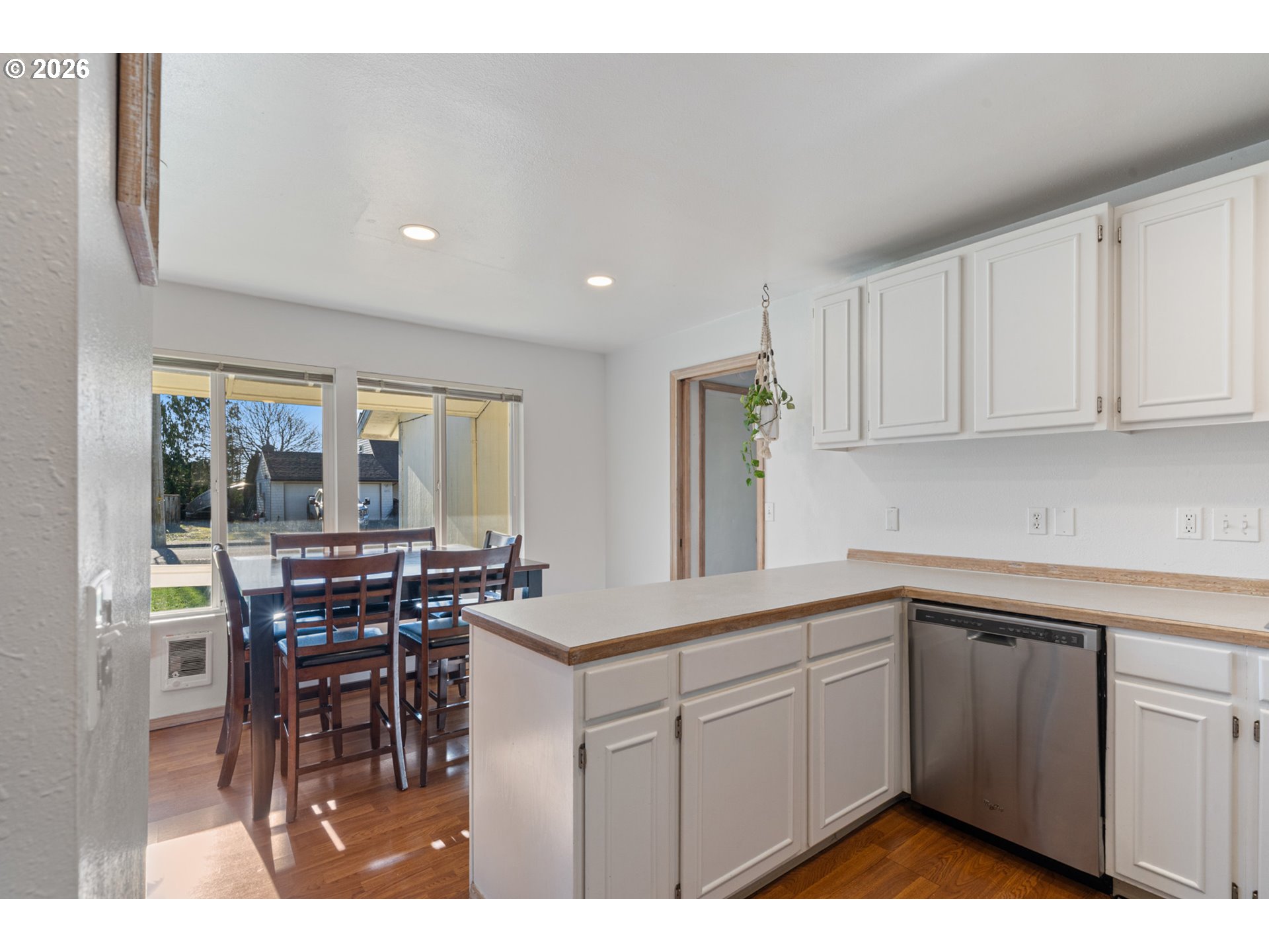 3500 Hawthorne Lane Tillamook, OR 97141 - Photo 10 of 35 a kitchen with a sink and cabinets