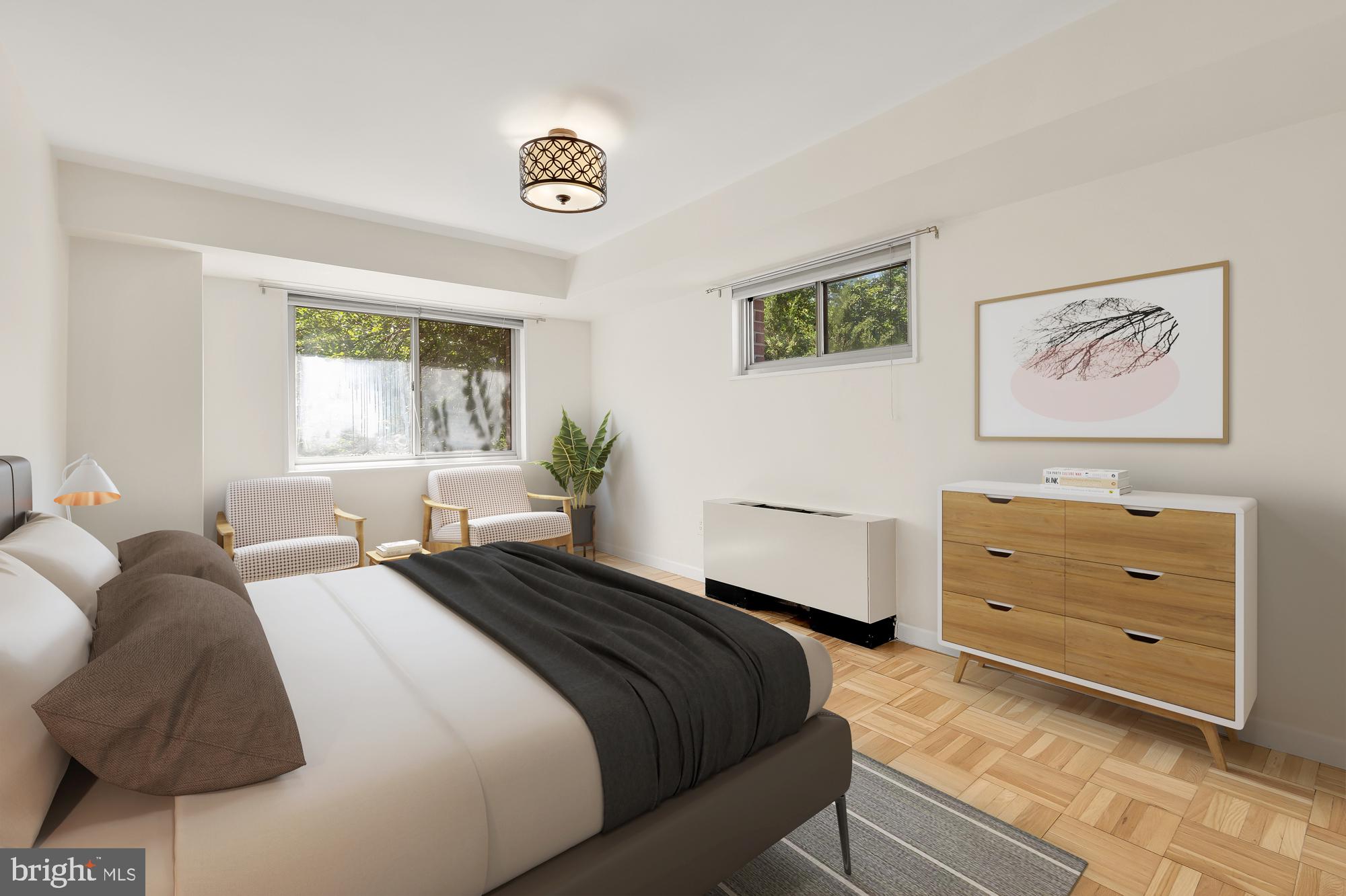 3900 Tunlaw Road Northwest, Unit 205 Washington, DC 20007 - Photo 23 of 39 Virtually staged BR