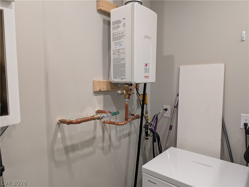 251 Spring Heights Caliente, NV 89008 - Photo 24 of 27 Essential utilities are neatly installed, offering seamless functionality for everyday living.