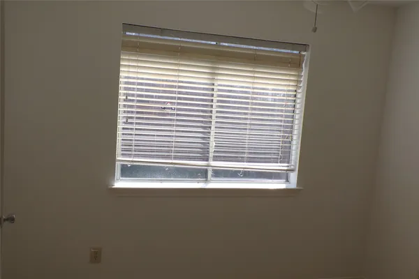 a view of a window in a room