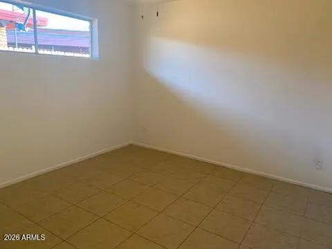 a view of empty room