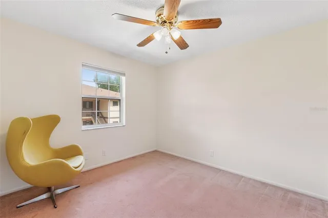 a view of a livingroom with a workspace