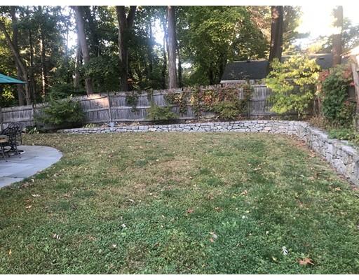 15 Tappan Road Wellesley, MA 02482 - Photo 17 of 18 a view of a backyard with fountain