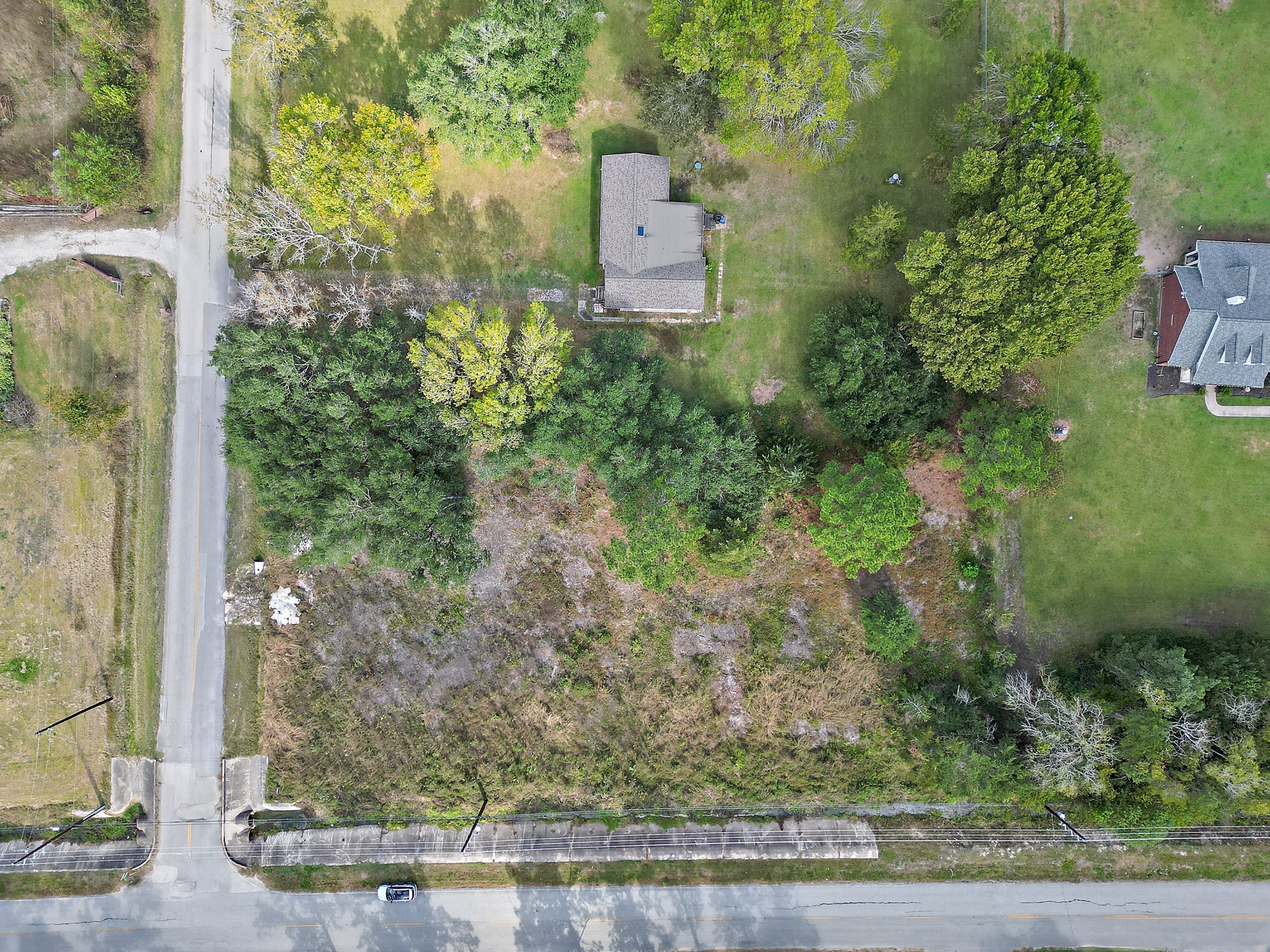0 North Gum Gully School Road Crosby, TX 77532 - Photo 5 of 15 an aerial view of a residential house with a yard