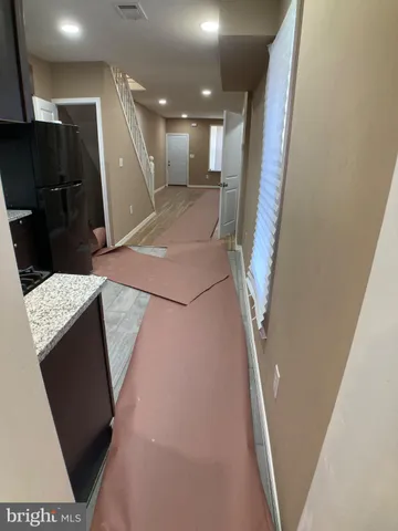 a view of entryway and hall