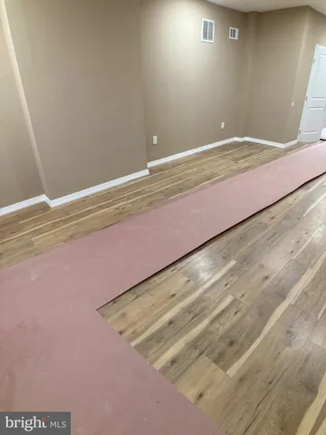 a view of a stairs and an entryway