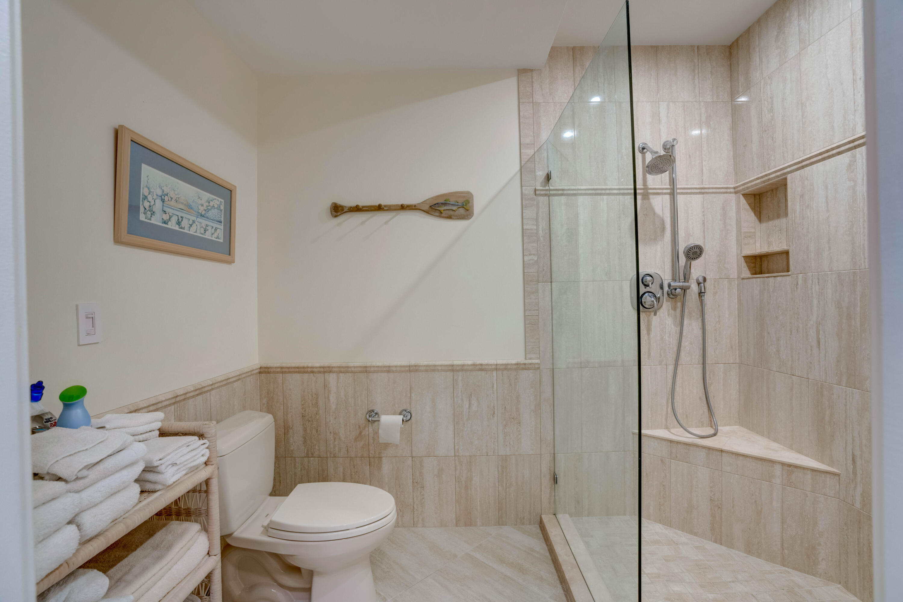 3518 Lantern Bay Drive Jupiter, FL 33477 - Photo 21 of 32 a bathroom with a toilet and a shower