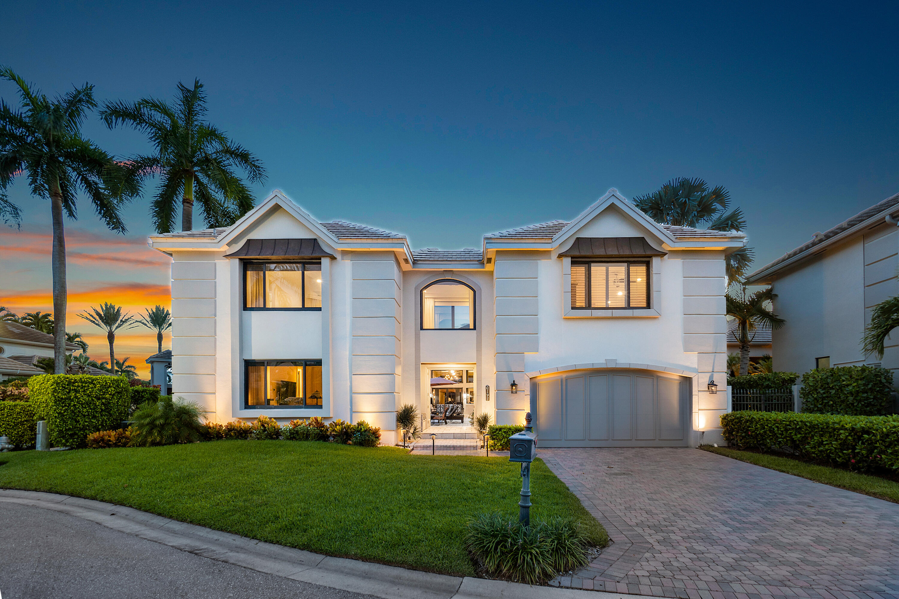 6191 Northwest 24th Terrace Boca Raton, FL 33496 - Photo 1 of 63 Home Twilight