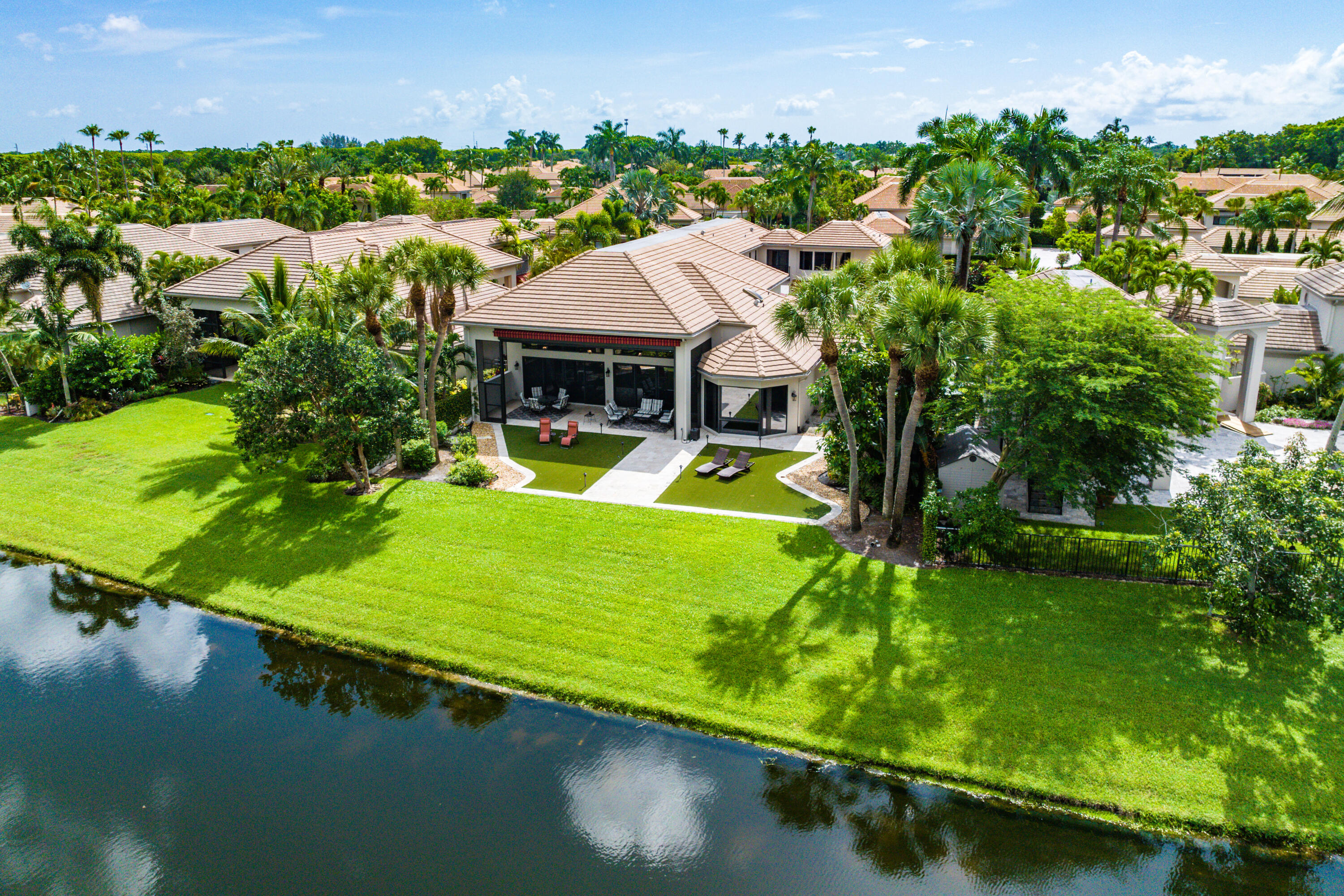 6191 Northwest 24th Terrace Boca Raton, FL 33496 - Photo 3 of 63 Back Patio View