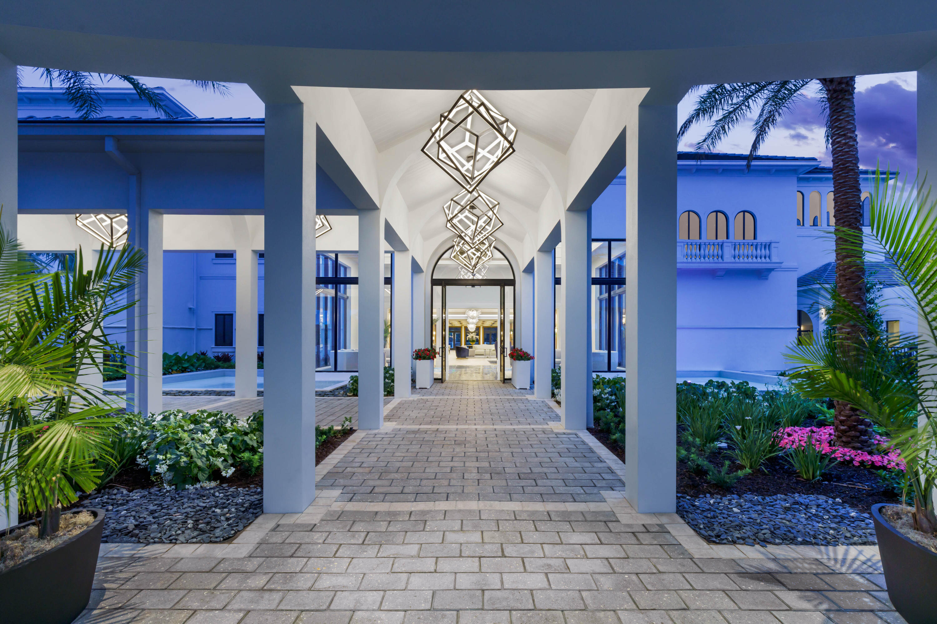 6191 Northwest 24th Terrace Boca Raton, FL 33496 - Photo 49 of 63 20230410_Broken_Sound_Dusk_Entry