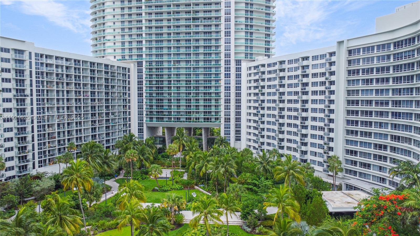 1500 Bay Road, Unit 1558S Miami Beach, FL 33139 - Photo 46 of 54 Aerial photo looking east from the bay