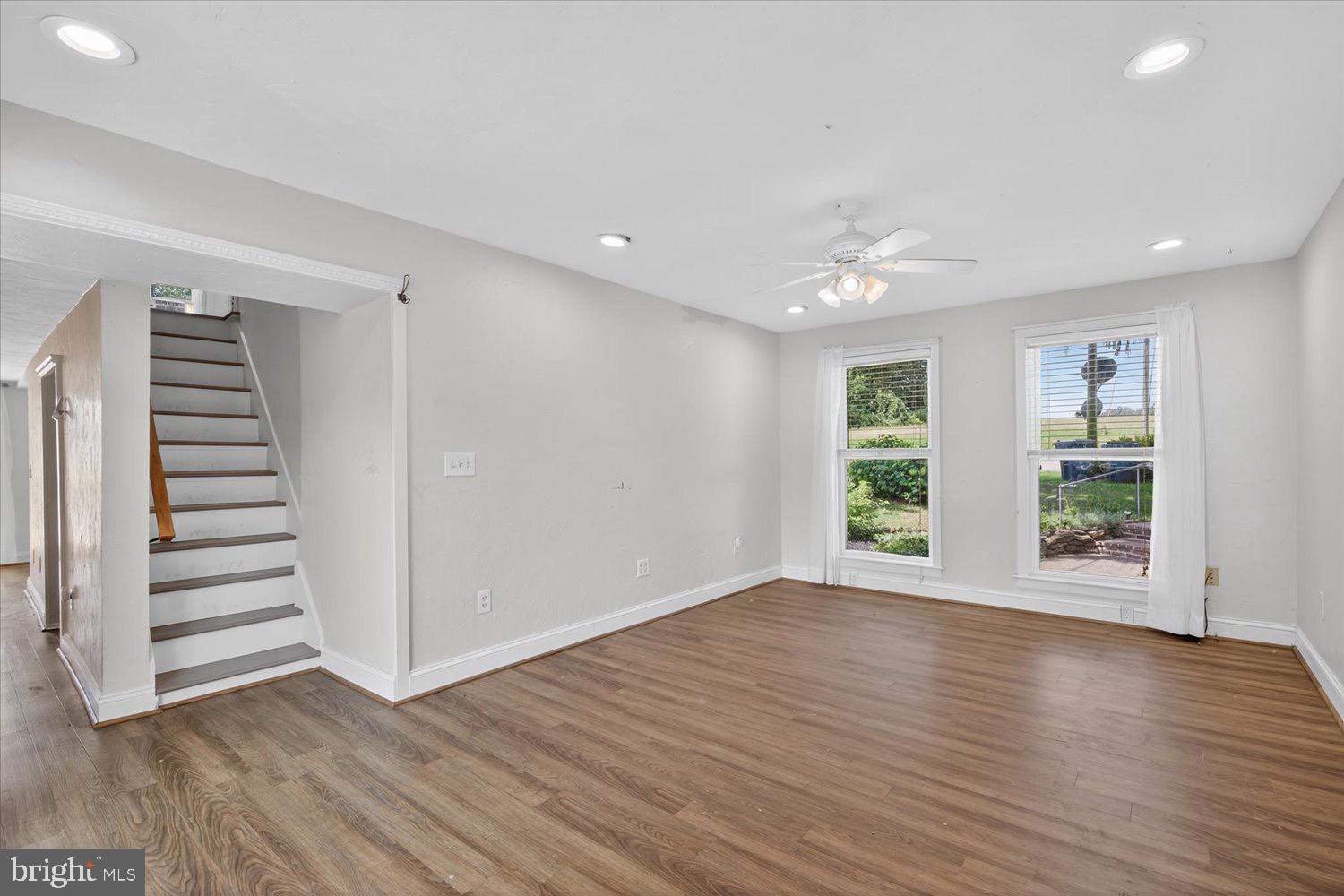 5605 Waltersdorff Road Spring Grove, PA 17362 - Photo 12 of 40 wooden floor in an empty room with a window