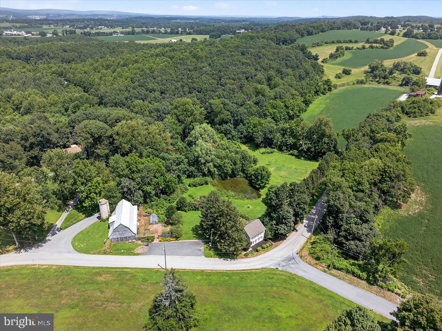 5605 Waltersdorff Road Spring Grove, PA 17362 - Photo 36 of 40 an aerial view of a house with a yard
