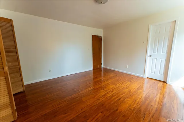 wooden floor in an empty room