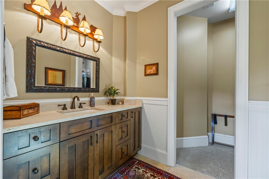 4239 Lower Jersey Road Covington, GA 30014 - Photo 71 of 91 a bathroom with a sink and a mirror