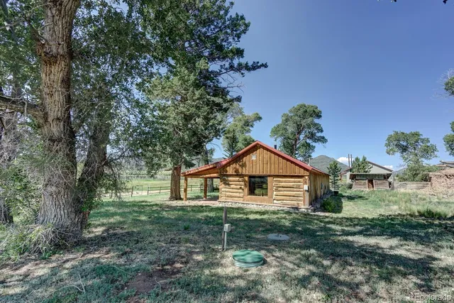 a close up view of racks on th wall