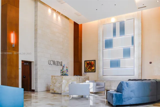 a lake view with tall trees