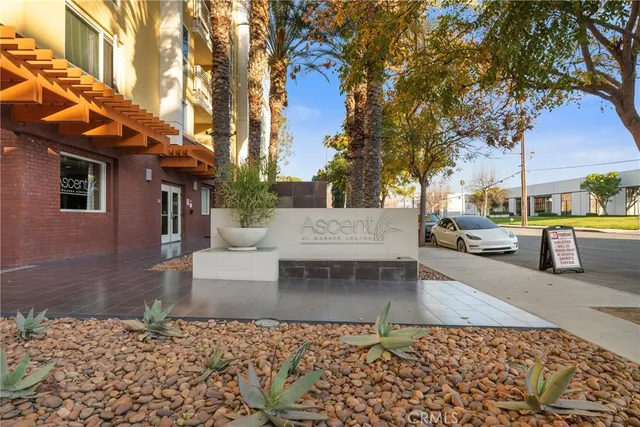 a view of a city with tall buildings