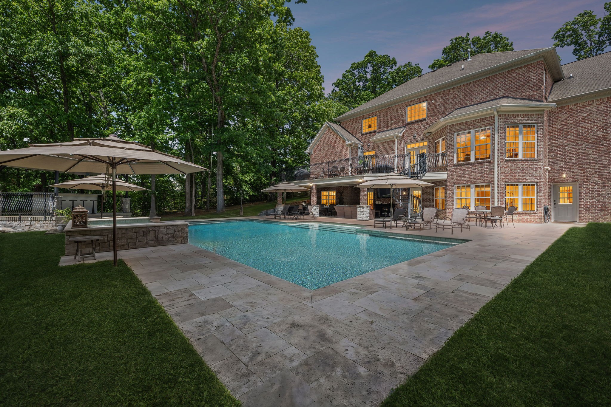 911 Bluff Road Brentwood, TN 37027 - Photo 53 of 61 a view of a house with backyard and sitting area