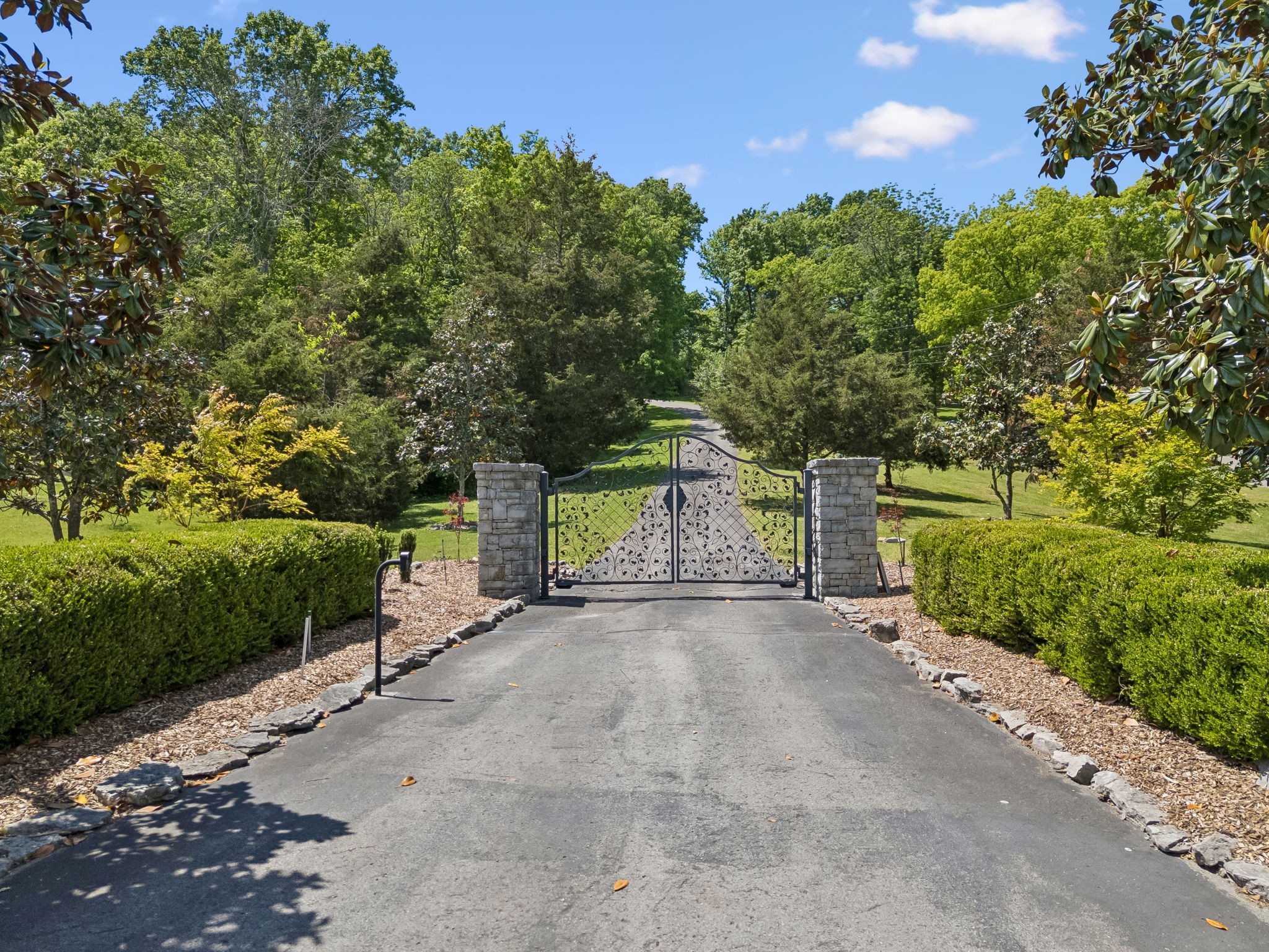 911 Bluff Road Brentwood, TN 37027 - Photo 54 of 61 a view of a street with trees on both side of it