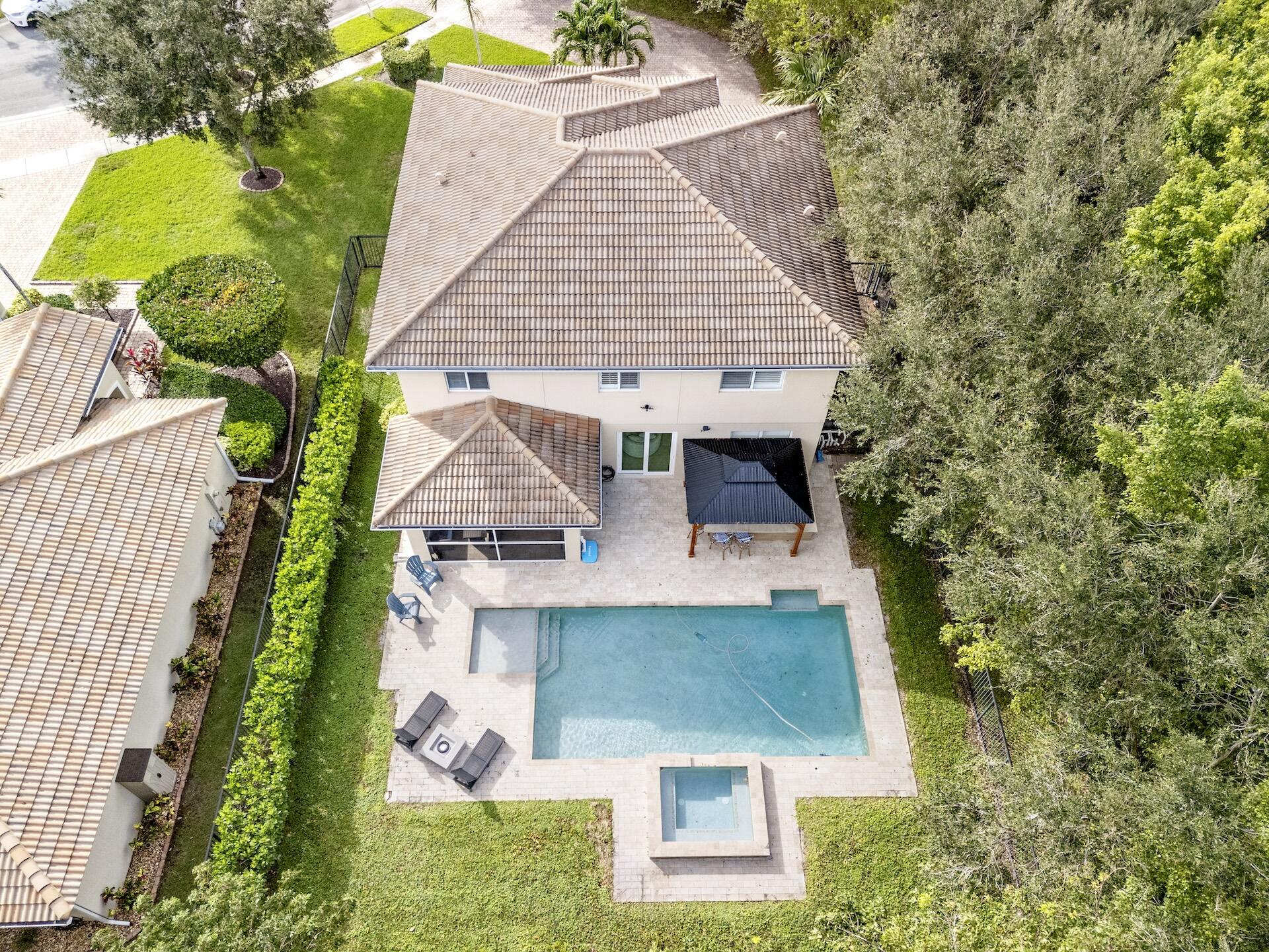 8364 Lyons Ranches Road Boynton Beach, FL 33472 - Photo 38 of 41 Backyard Ariel