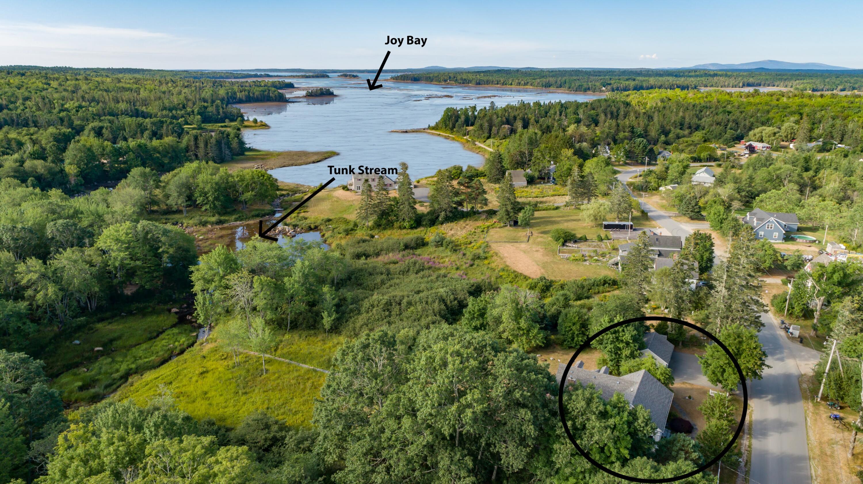 108 Village Road Steuben, ME 04680 - Photo 38 of 73 108 Village Rd Ext-Aerial-4