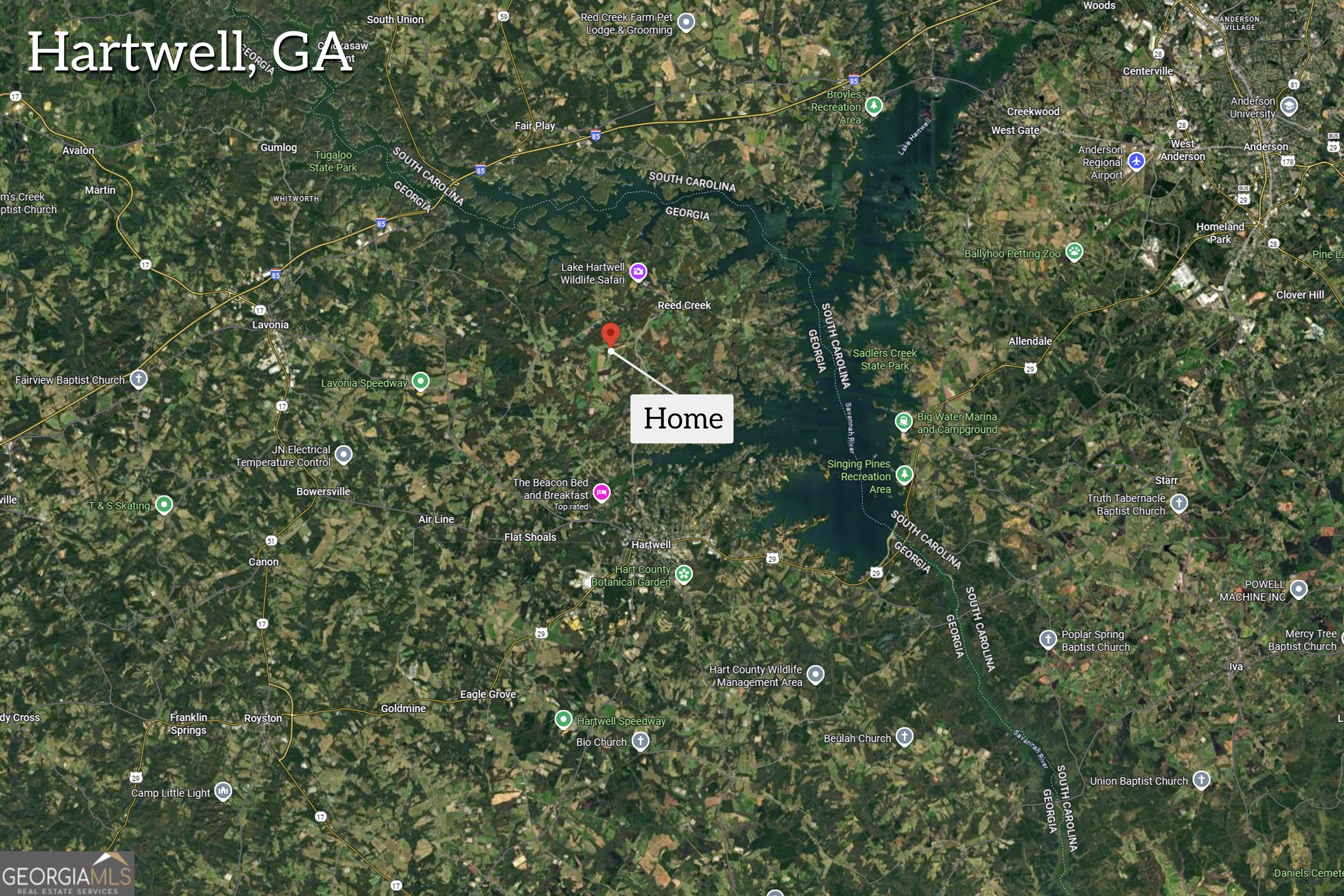 26 Chief Lane Hartwell, GA 30643 - Photo 38 of 65 a sign that is sitting in front of a tree