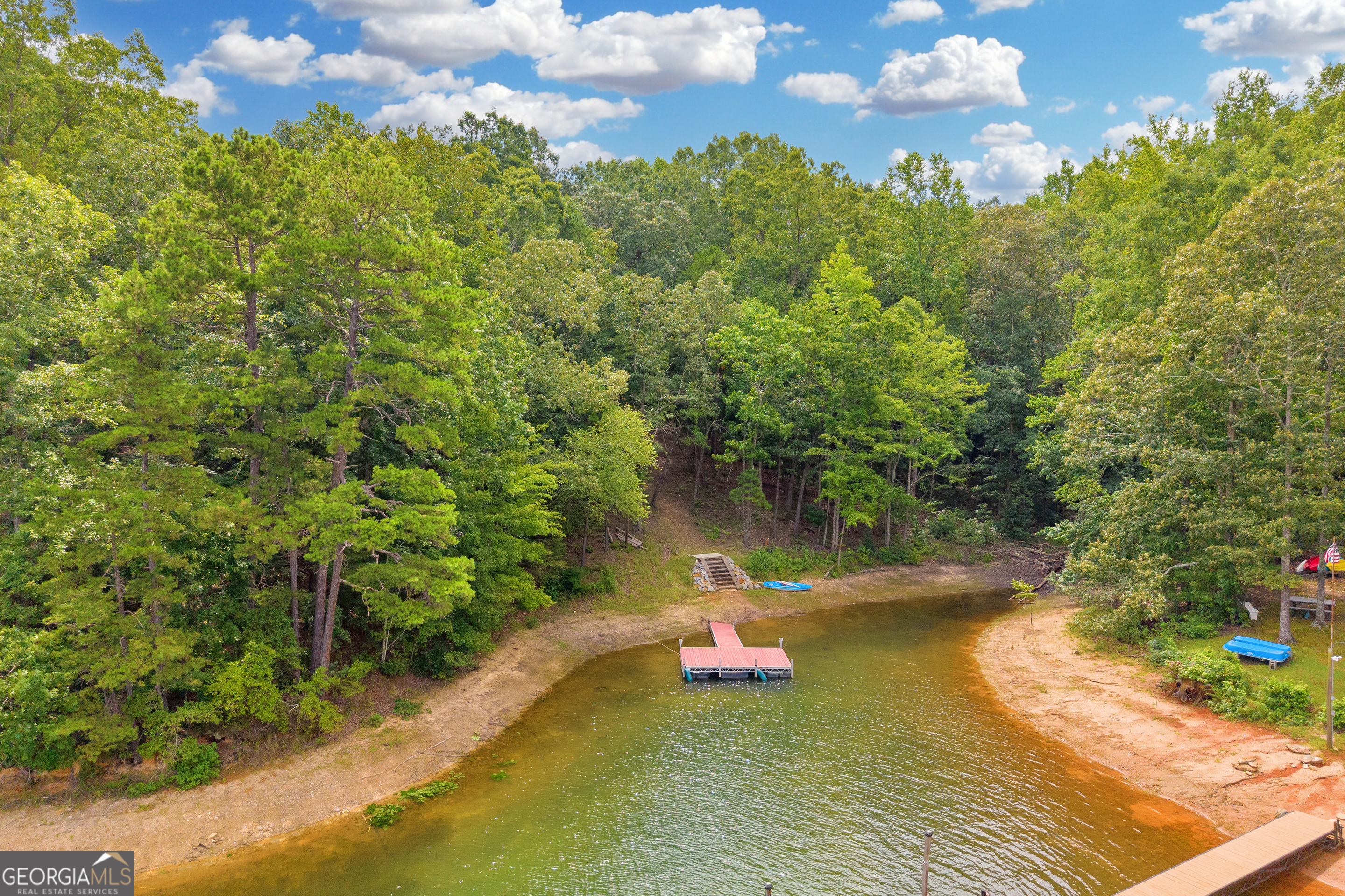 26 Chief Lane Hartwell, GA 30643 - Photo 58 of 65 a view of a lake with houses