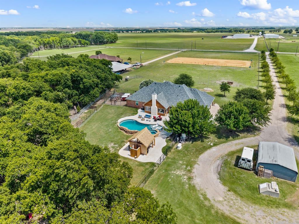 1216 W Road Waxahachie, TX 75165 - Photo 38 of 40 a view of a lake with a yard