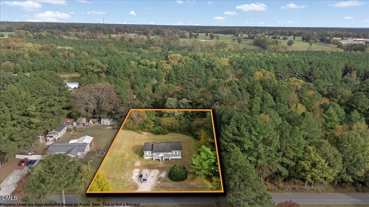 119 Fox Pond Road Henderson, NC 27537 - Photo 3 of 34 an aerial view of a house with a yard