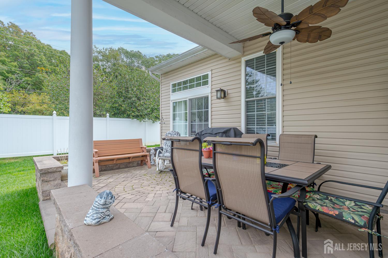 44 Kings Mill Road Monroe Township, NJ 08831 - Photo 25 of 38 a view of a outdoor seating area with furniture