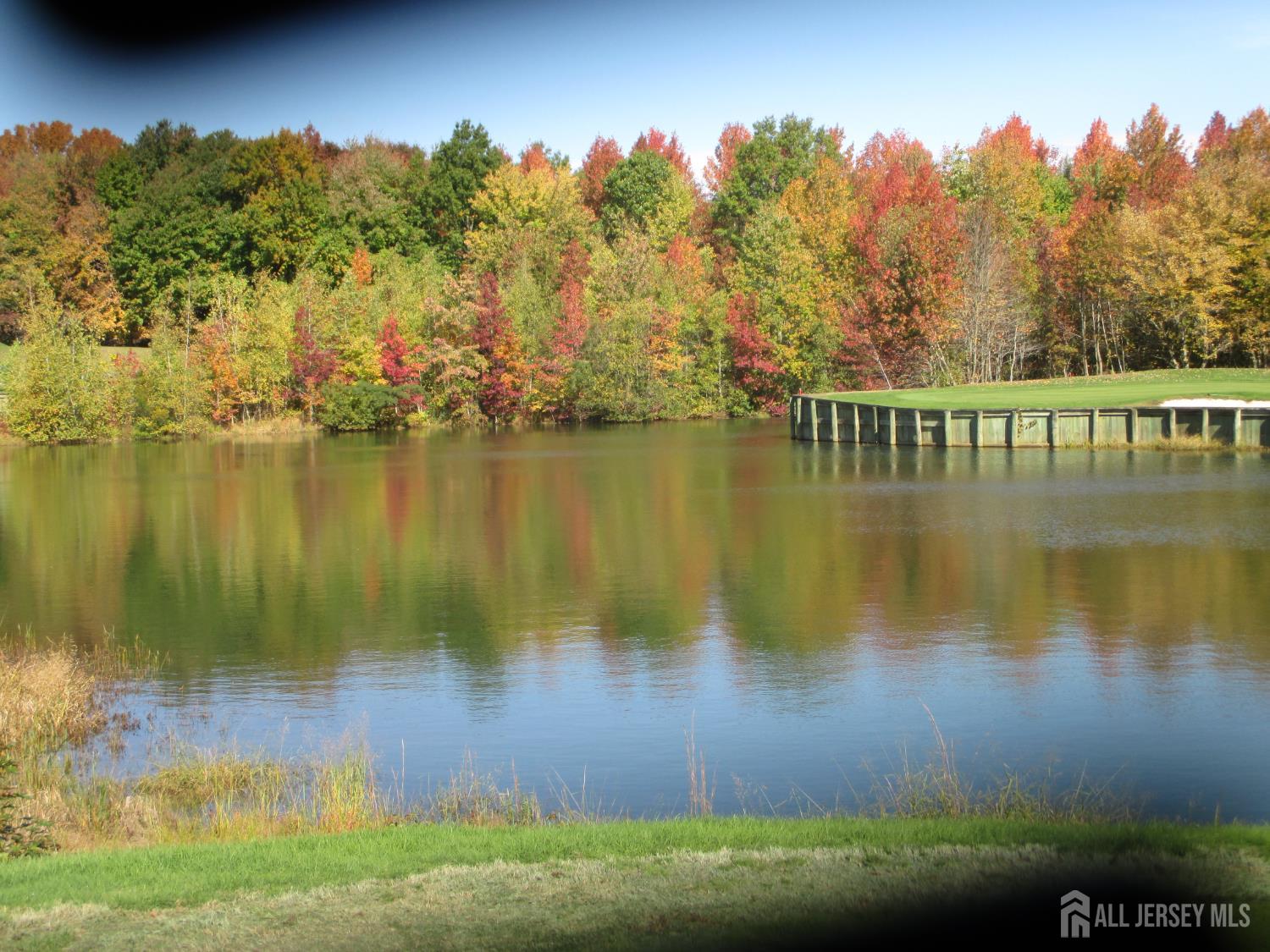 44 Kings Mill Road Monroe Township, NJ 08831 - Photo 35 of 38 a view of a lake with a yard