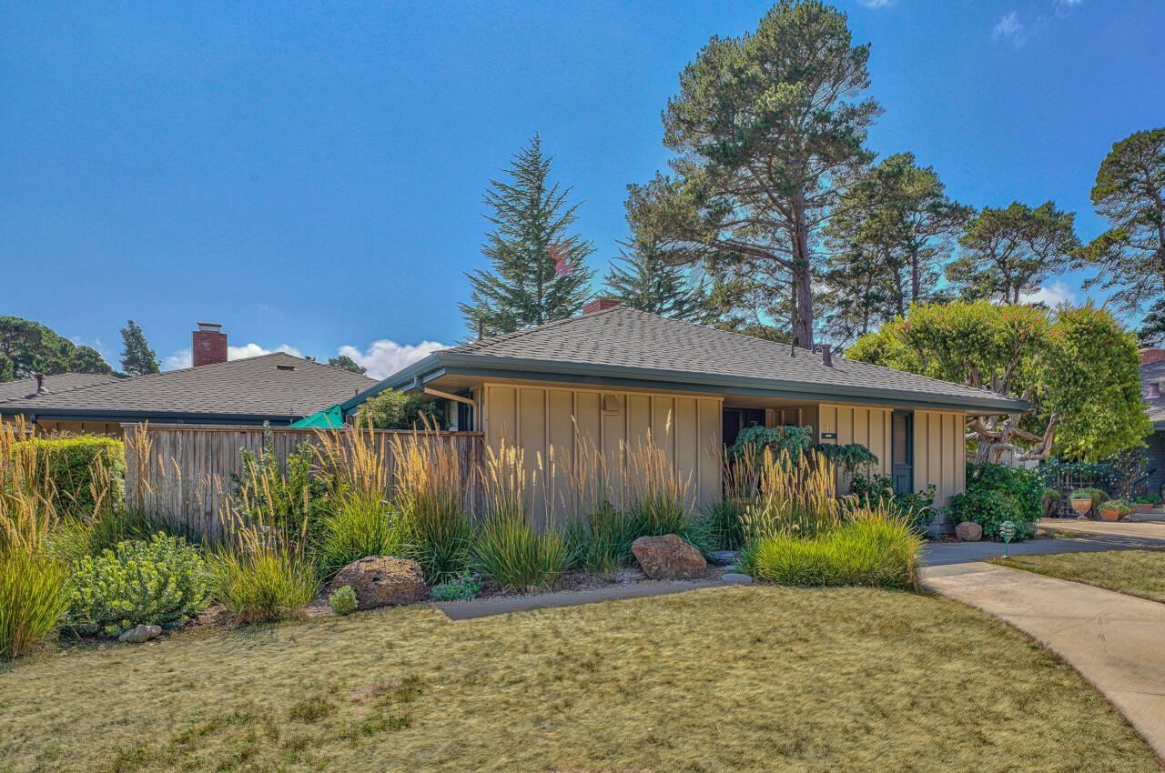 105 Del Mesa Carmel Carmel, CA 93923 - Photo 2 of 35 a view of a house with a garden