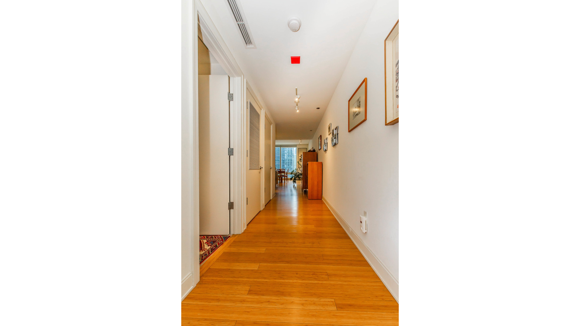 340 East Randolph Street, Unit 1106 Chicago, IL 60601 - Photo 4 of 19 a view of a hallway with wooden floor