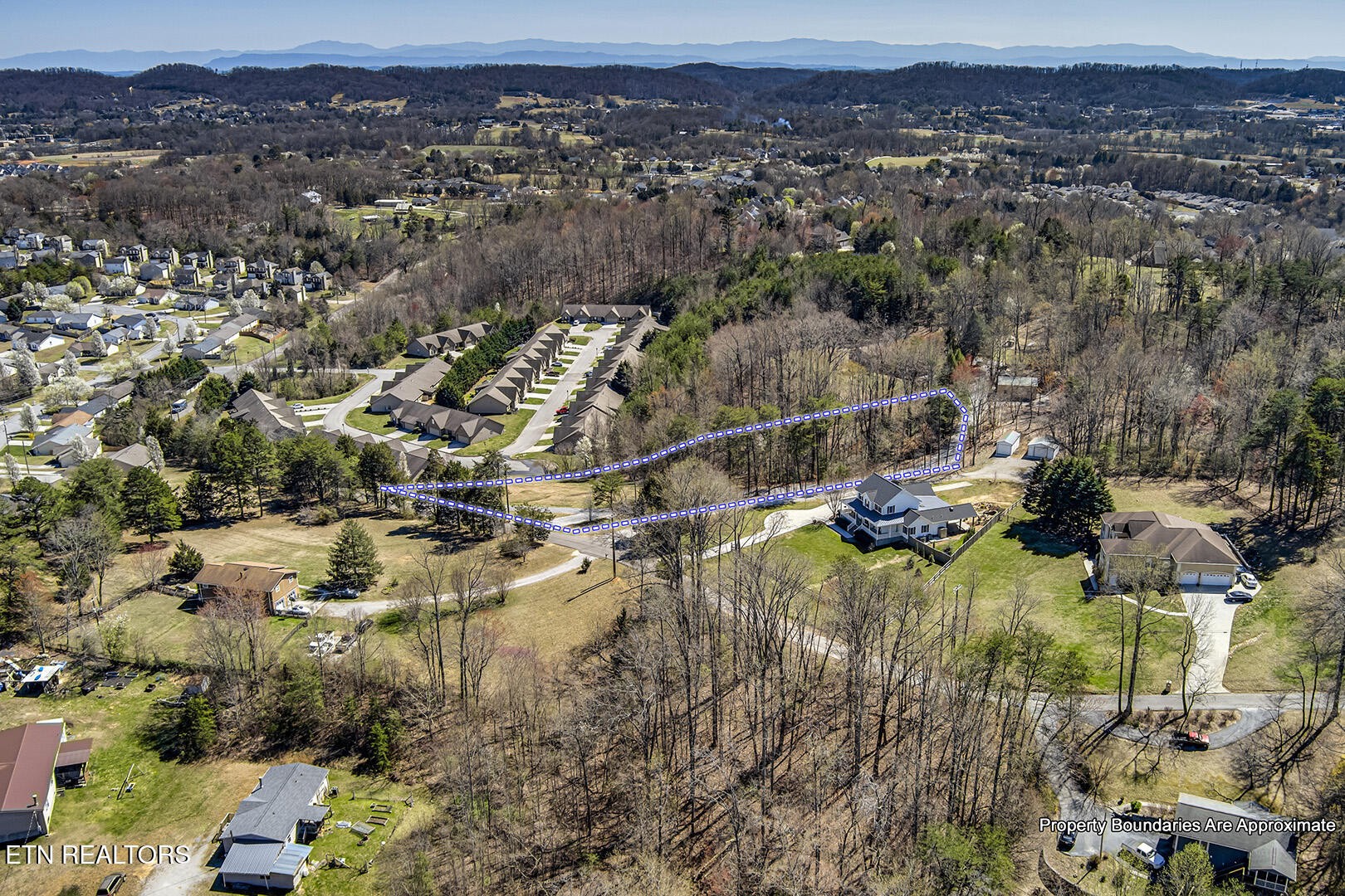 0 Cate Road Powell, TN 37849 - Photo 15 of 17 an aerial view of residential house and lake view