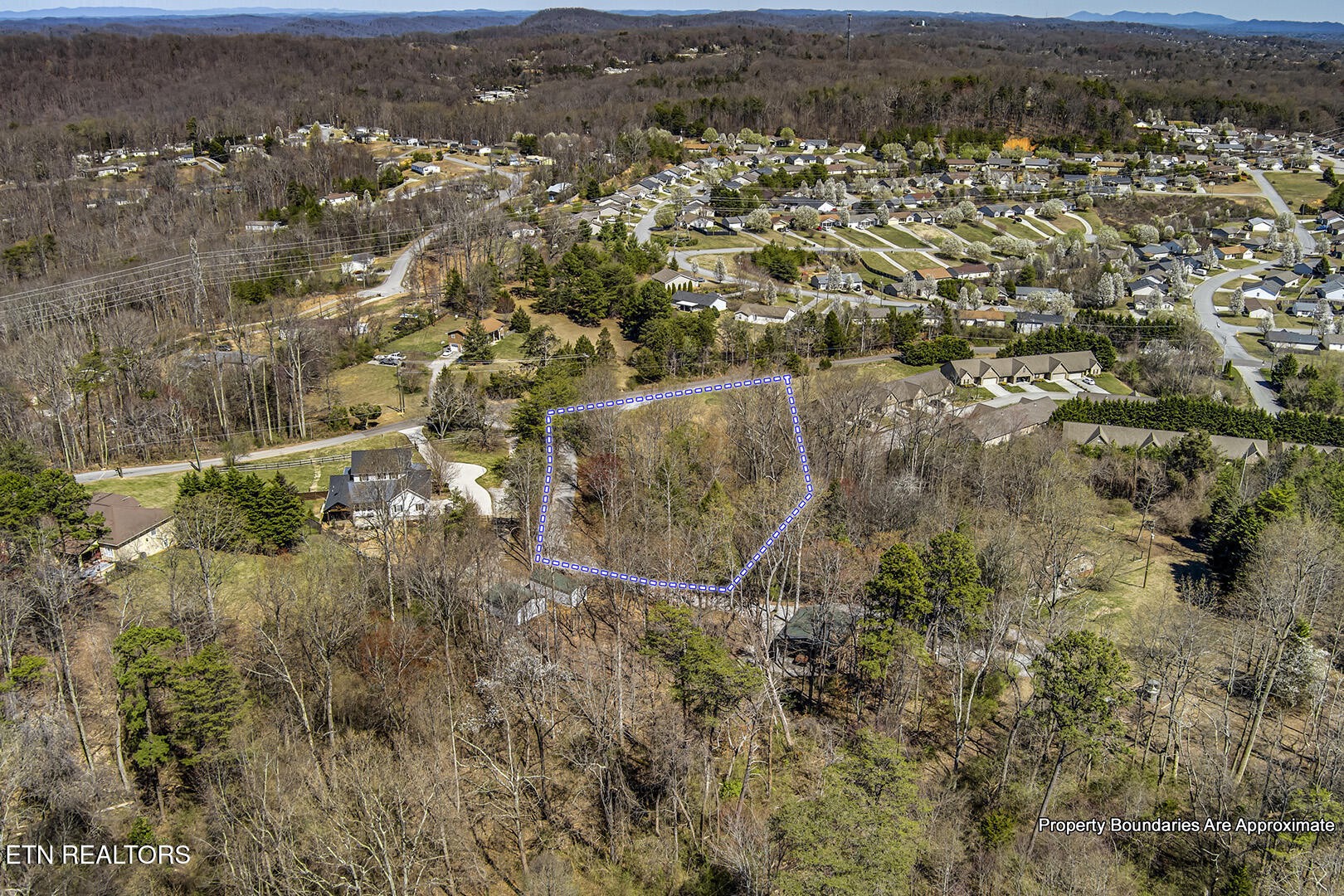0 Cate Road Powell, TN 37849 - Photo 16 of 17 an aerial view of residential house with parking space