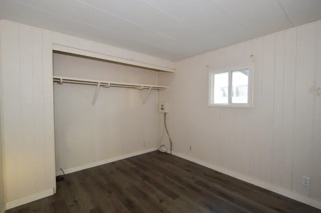 wooden floor in an empty room