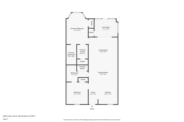 $259,900 | 4895 Luster Leaf Circle, Unit 104, Myrtle Beach, SC 29577